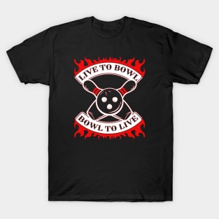 Bowl To Live T-Shirt